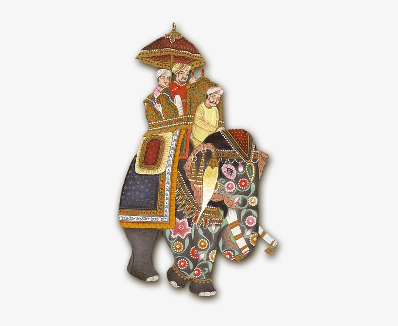 Clipart Resolution 500*610 - Mughal Elephants Png, transparent png
