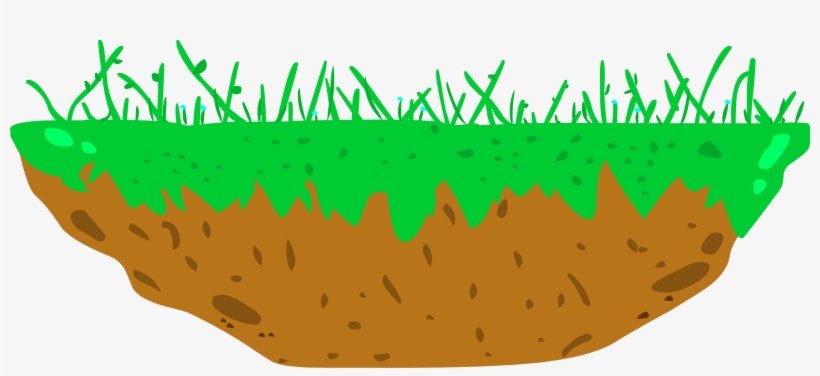 Author Comments - Grass Platform, transparent png