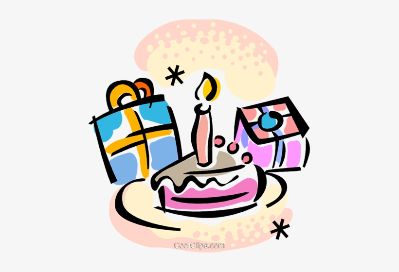 Birthday Cake And Presents Royalty Free Vector Clip - Happy Birthday Lovely Mother In Law, transparent png
