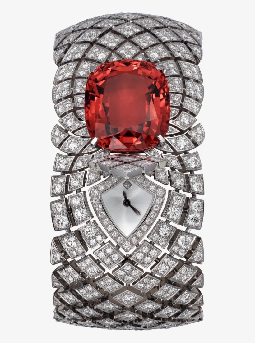 High Jewellery Watchsmall Model, 18k White Gold, One - Jewellery, transparent png