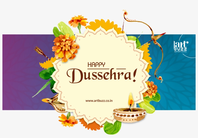 This Dussehra May You Be Blessed With Good Fortune - Dussehra, transparent png