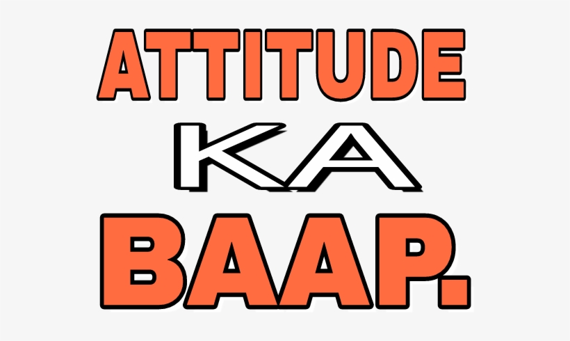 Text Png Status And Quotes For Photo Editing - Png Text Hd Attitude, transparent png