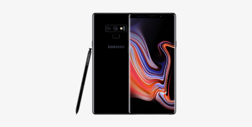 Galaxynote9 Midnightblack - Galaxy Note 9 Leather Wallet Cover, transparent png