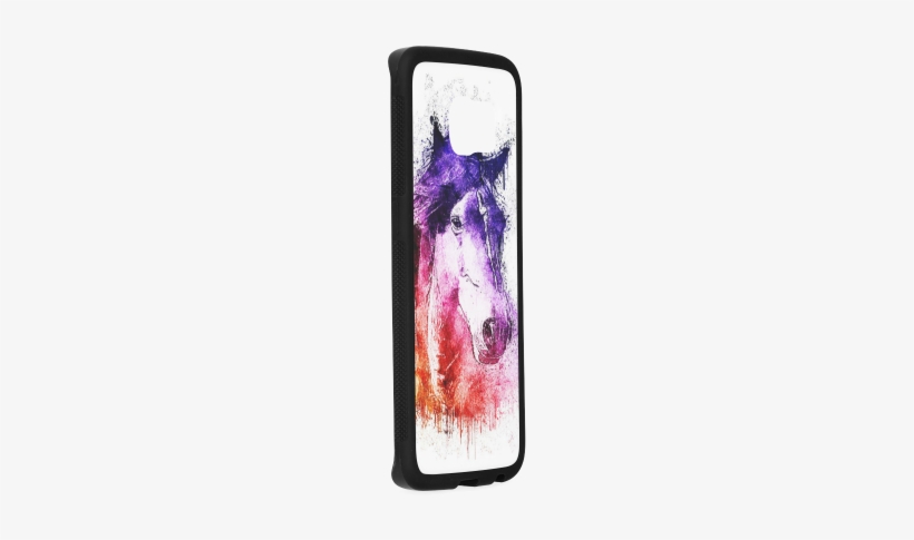 Watercolor Horse Rubber Case For Samsung Galaxy S6 - Iphone, transparent png