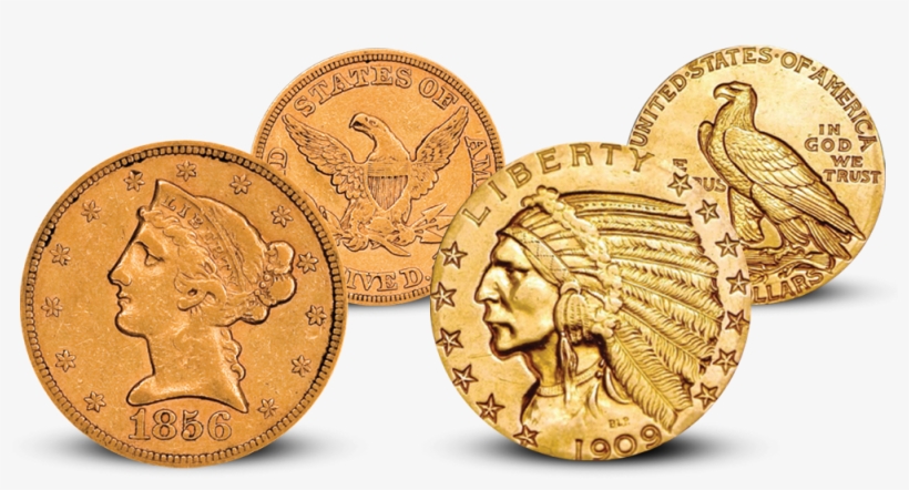 The Liberty Head & Indian Head Half Eagle Set - Half Eagle, transparent png