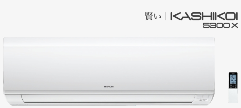 Kashikoi 5300x - Hitachi Inverter Split Ac, transparent png