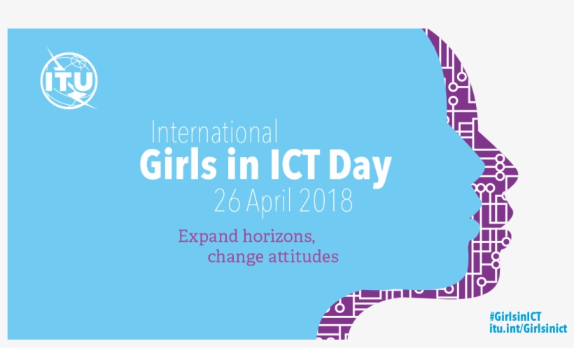 Com/a2i @sajeebwazed @un @un Women @unwomenasia @itu - Girls In Ict Day 2018, transparent png