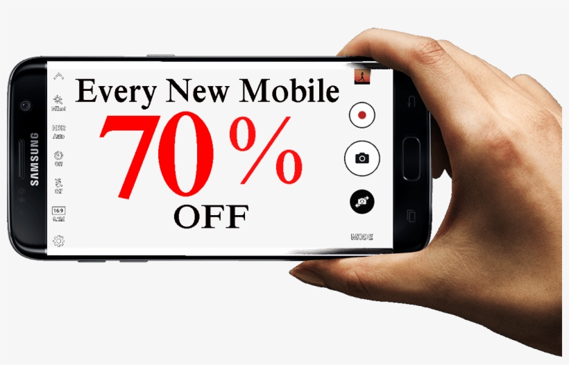 I Mean That You Can Buy Any Mobile Phone At 30% Off - Tirando Foto Com O Celular Png, transparent png