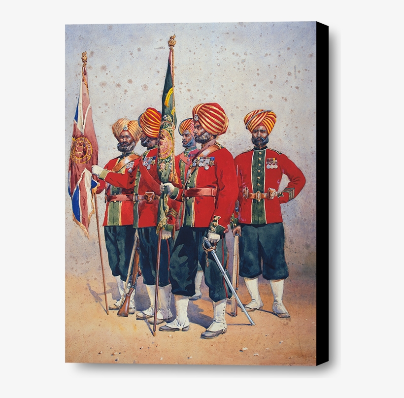 Soldiers Of The 15th Ludhiana Sikhs - British Empire Indian Soldiers, transparent png