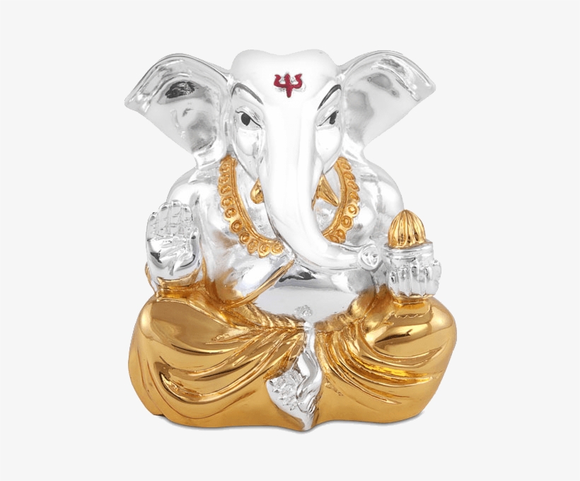 Kan Ganesha Gs - Silver Stone Ganpati Png, transparent png