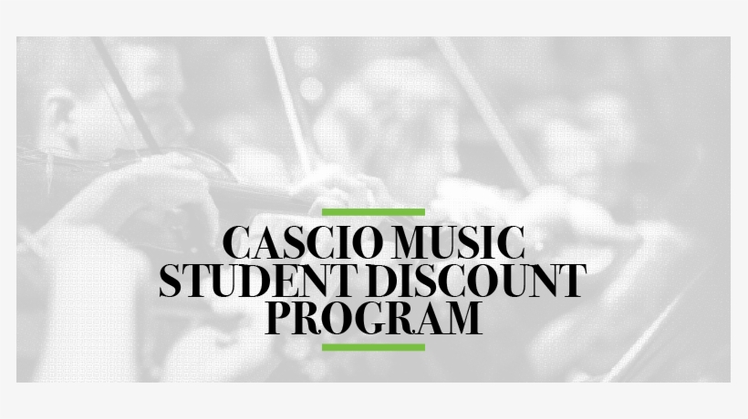 Student & Teacher Discount Program - Music, transparent png