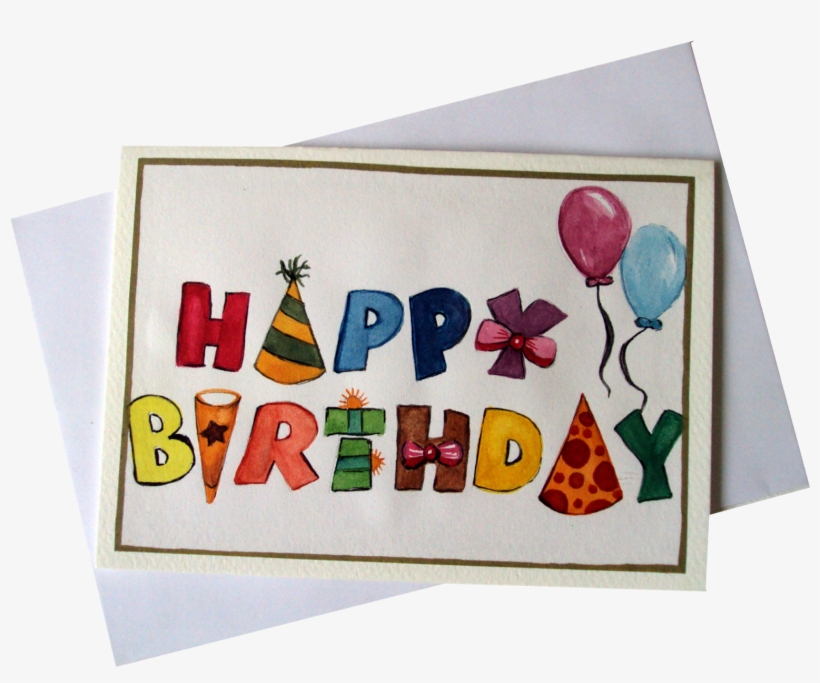 Happy Birthday Greeting Card For Kids - Greeting Card, transparent png
