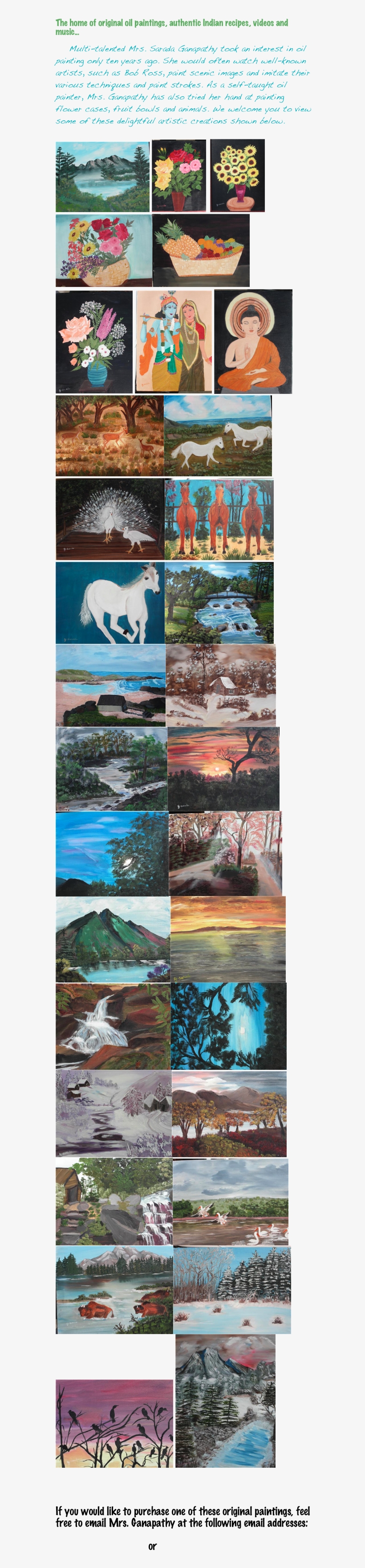 The Home Of Original Oil Paintings, Authentic Indian - Painting, transparent png
