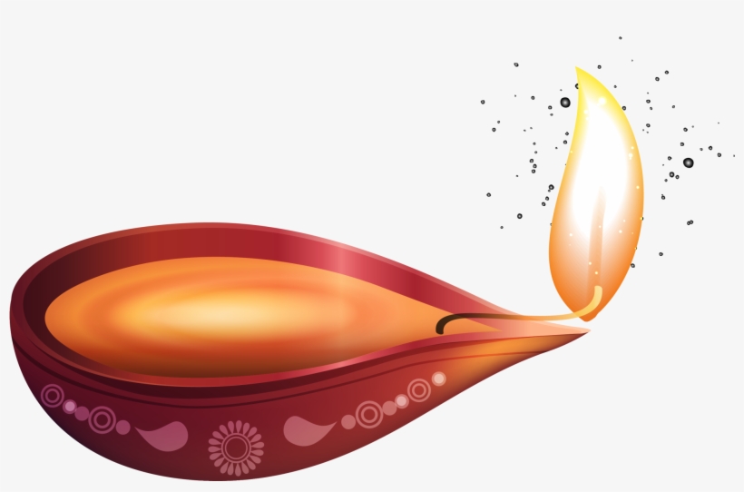 Diwali Diya Png Background - Portable Network Graphics, transparent png