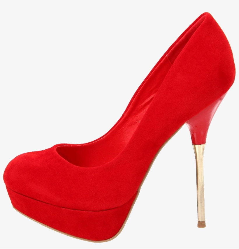Red Women Shoe Png Image - Red Women Shoes Png, transparent png