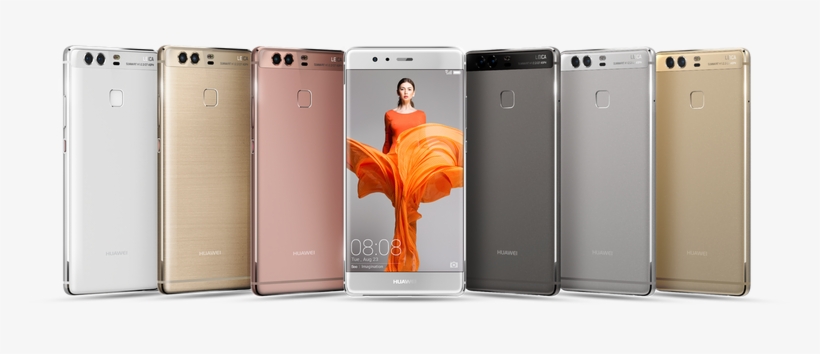 Huawei P9 In Different Colours - Huawei P9, transparent png