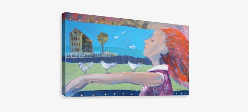 Flight Canvas Print - Painting, transparent png