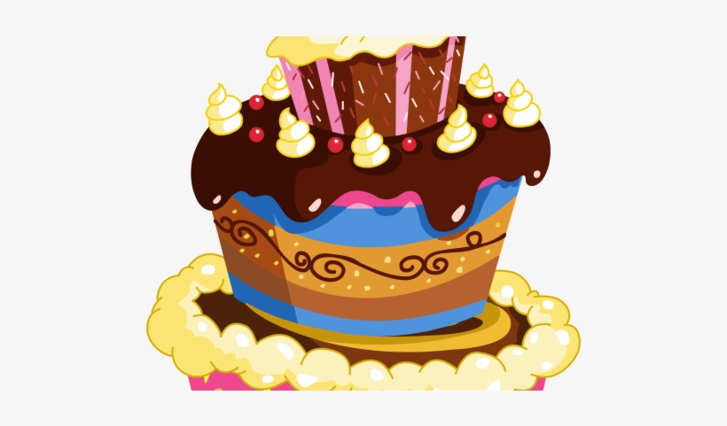 It's Our First Birthday And You Are Invited - Birthday Cake Clipart Png, transparent png