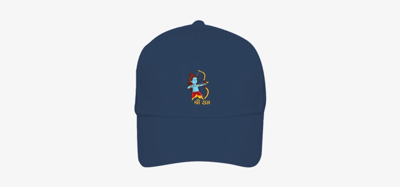 Chhotey Shri Ram Dussehra Blue Cap - Crest, transparent png