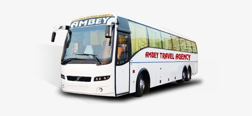 Travel Bus Png - Ambey Travel Agency Jaipur, transparent png