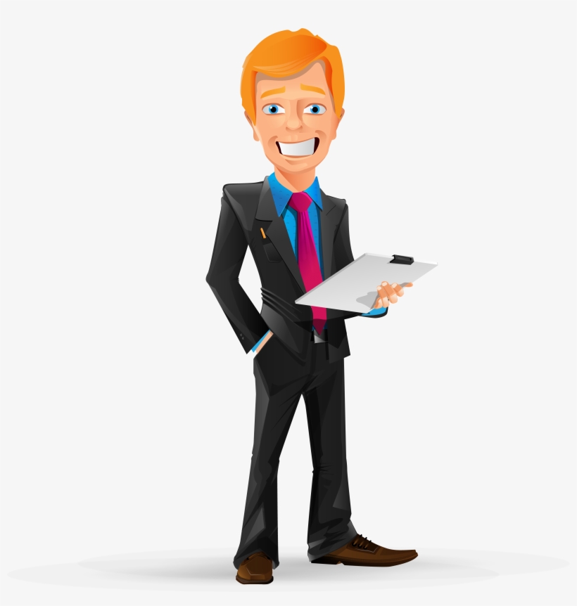 About-proplus Logics - Business Man Cartoon Png, transparent png