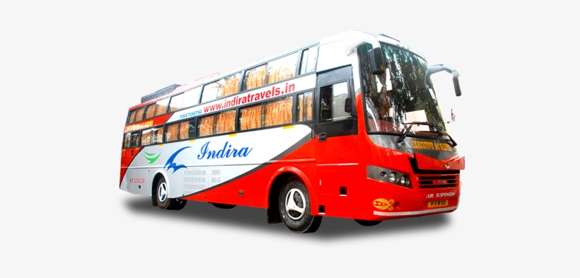 Bus - Indira Travels Bangalore To Pondicherry, transparent png