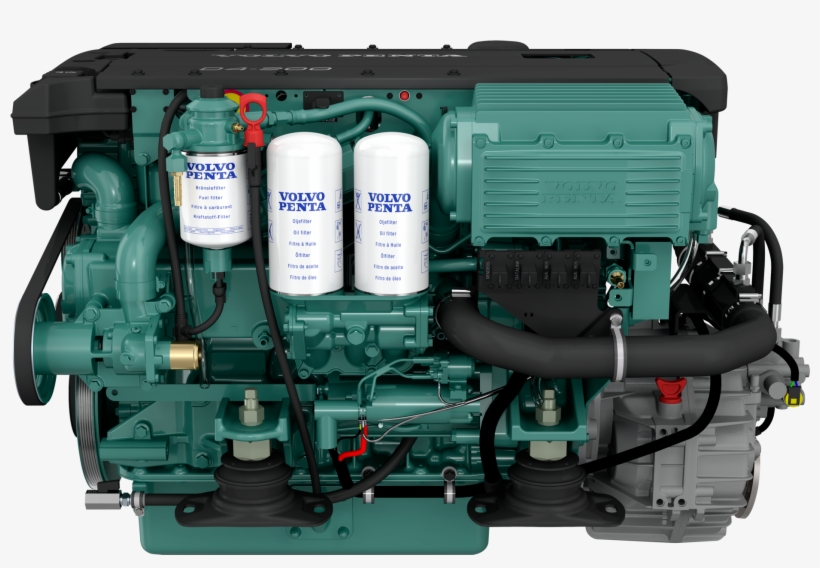 Volvo Penta D4 260, transparent png