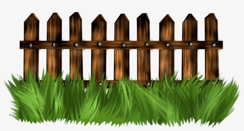 Fence Garden Clip Art - Pagar Clipart, transparent png
