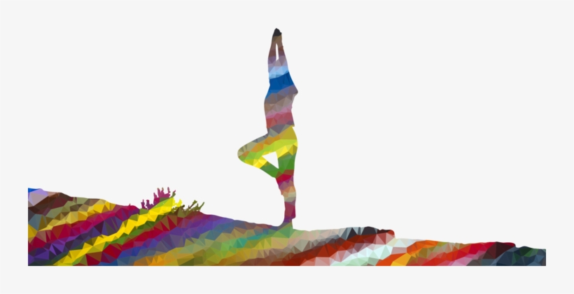 Yoga Tree Computer Icons Woman Low Poly - Creative Arts, transparent png