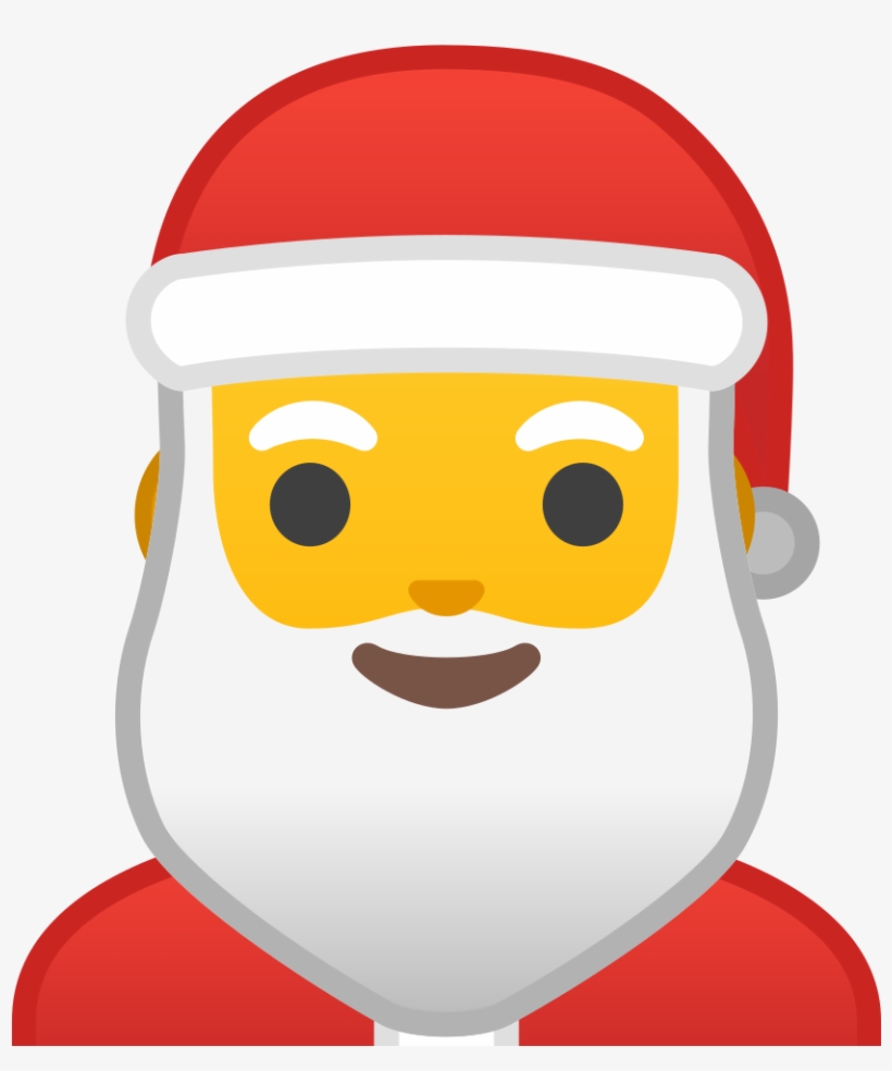 Download Svg Download Png - Emoji Pere Noel, transparent png