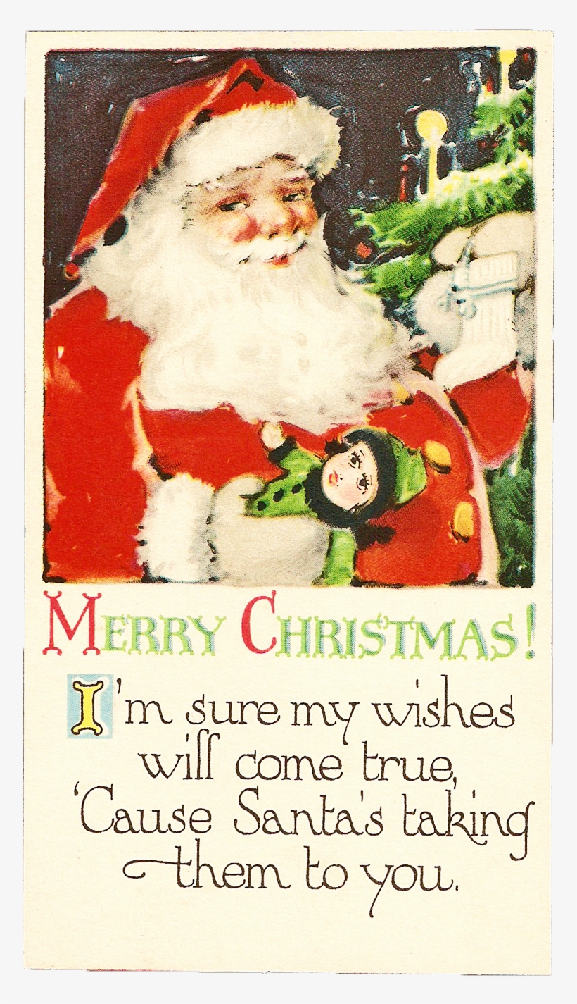 And A Png Of The Center Section With Santa, transparent png