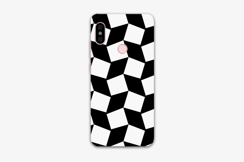 3d Cube Pattern Redmi Note5 Pro Mobile Case - Mobile Phone, transparent png