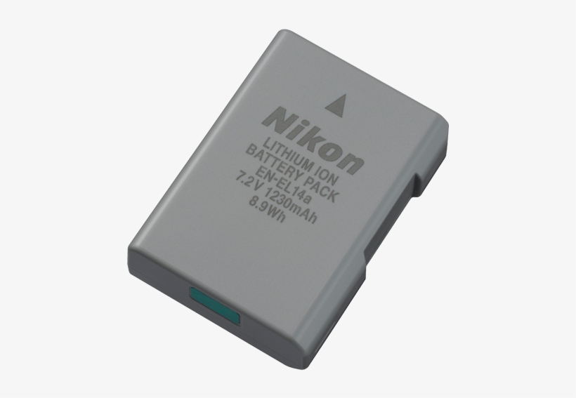 Nikon En El14a, transparent png
