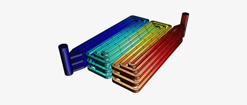 Flow And Pressure Drop Through A Fuel Cell Stack - Fuel Cell Cooling, transparent png