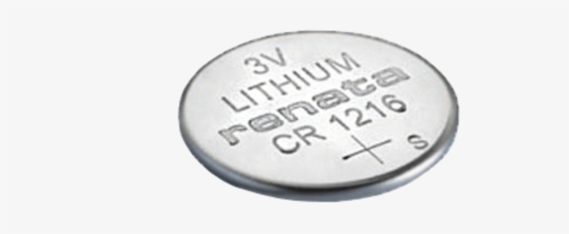 Renata Cr1216 Swiss Made 3v Lithium Coin Cell Battery, transparent png