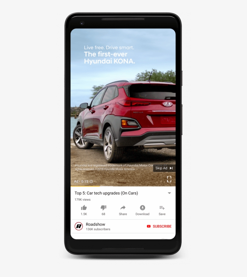 “so, It's The Place Where Users Are Willing To Discover - Youtube Vertical Video Ads, transparent png