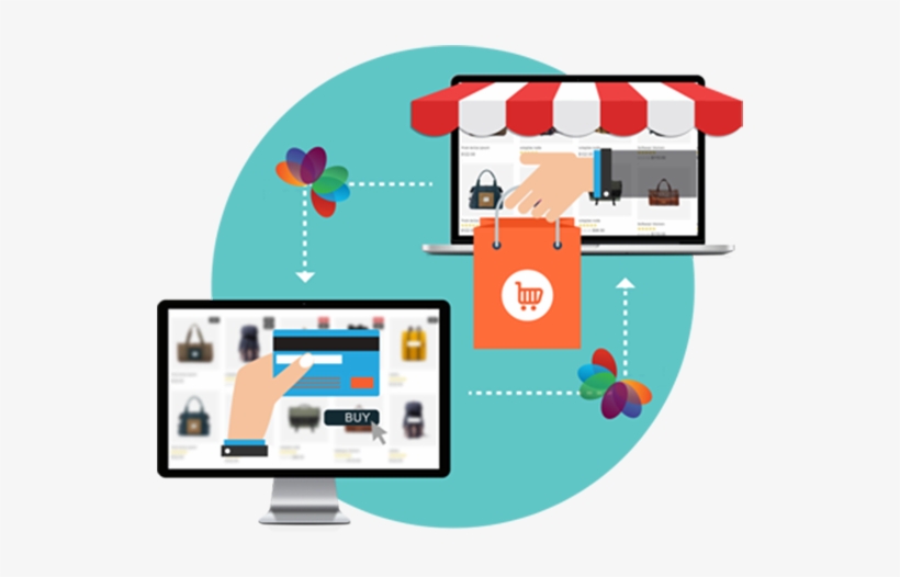 Shopping Website Development - Ecommerce Website Png, transparent png