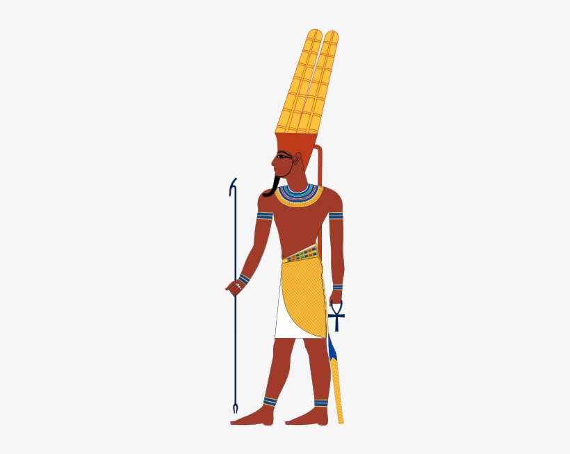 Amun - Amun Egyptian God, transparent png