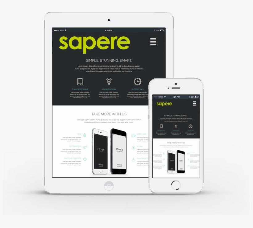 Mobile And Tablet Rendered Software Development - Iphone, transparent png