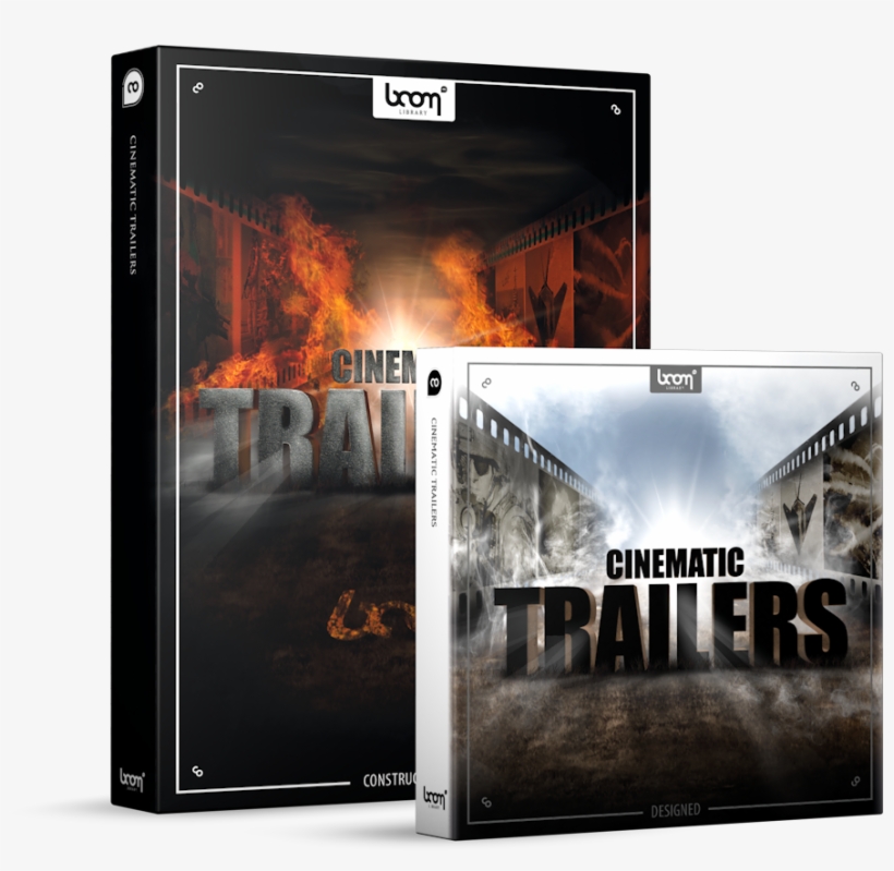 Cinematic Trailers Sound Effects Library Product Box - Boom Library Cinematic Trailers Bundle, transparent png