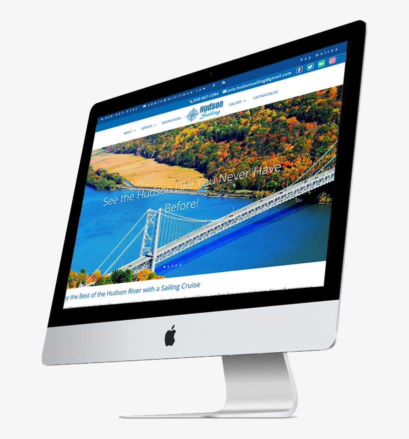 Responsive Web Design - Apple Imac Md093ll/a 2.7 Ghz Quad-core Intel Core I5, transparent png