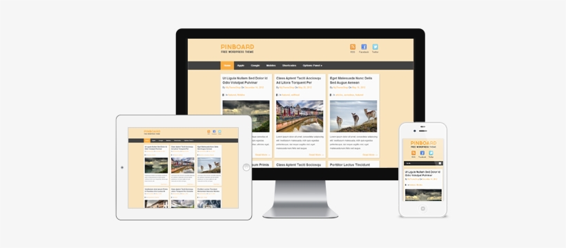 Pinboard Free Wordpress Theme - Groovy Is Free Premium Responsive Wordpress Theme, transparent png