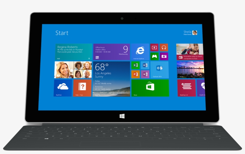 Microsoft Surface - P3w 00001, transparent png