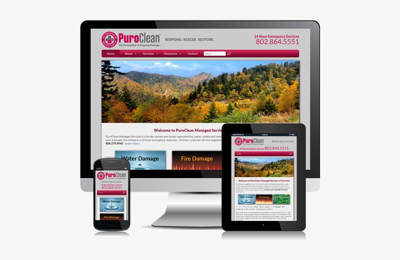 Puroclean Responsive Website - Hlc95923 House Donut Box With Custom Imprint, transparent png