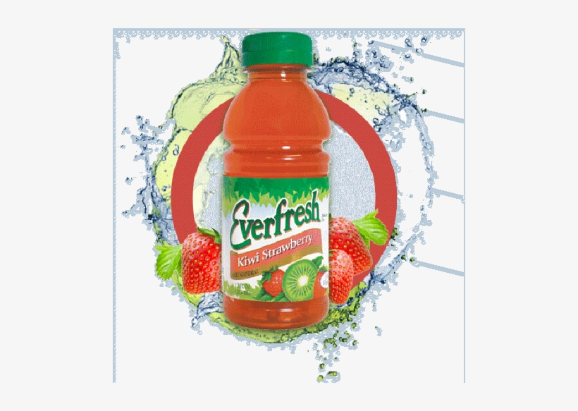 Ever Fresh Juice Kiwi Strawberry 24 Oz - Everfresh Juice, transparent png