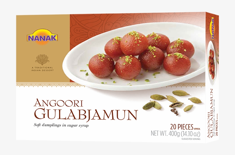 Nanak Gulab Jamun 12 Pcs 32 Oz - Angoori Gulab Jamun Nanak, transparent png