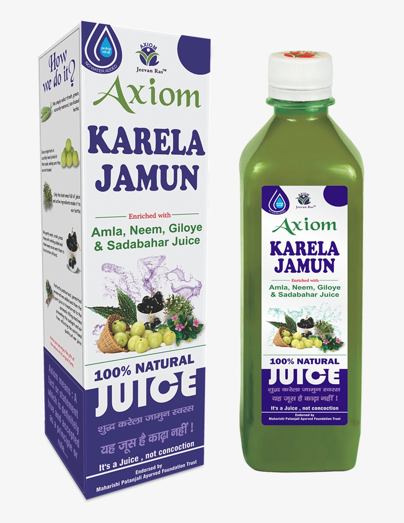 Https - //www - Axiomayurveda - Com/media/cata Jamun - Axiom Karela Jamun Juice 1ltr, transparent png