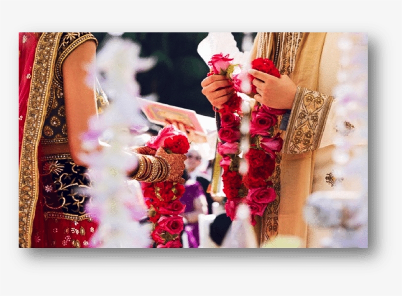 Indian Weddings, Wedding Symbols, - Indian Wedding Varmala Photography, transparent png