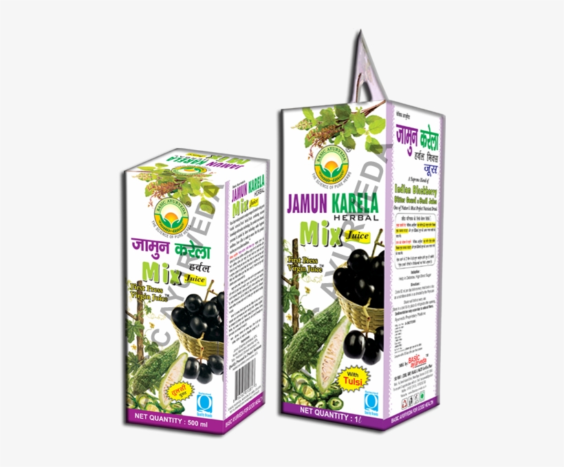 Jamun Karela Herbal Mix Juice - Holy Basil Supplement: Alternative Medicine, transparent png