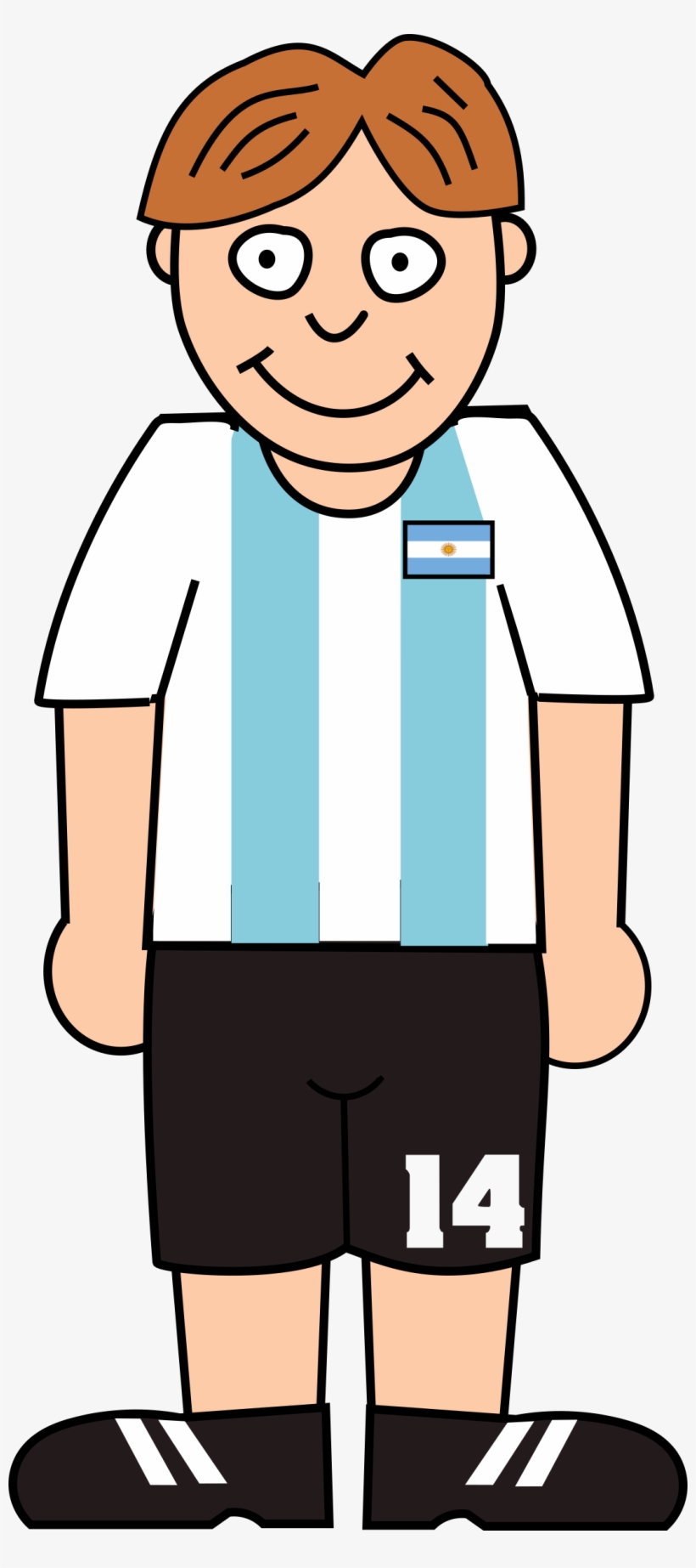 Big Image - World Cup Soccer Player Clipart Png, transparent png